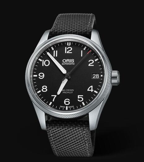 Review Oris Aviation Big Crown Propilot Big Date 41MM Replica Watch 01 751 7697 4164-07 5 20 15FC